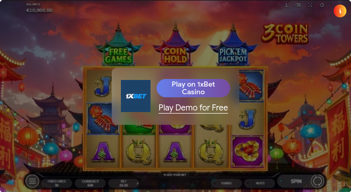 3 Coin Towers : avis sur ce jeu casino à gains rapides