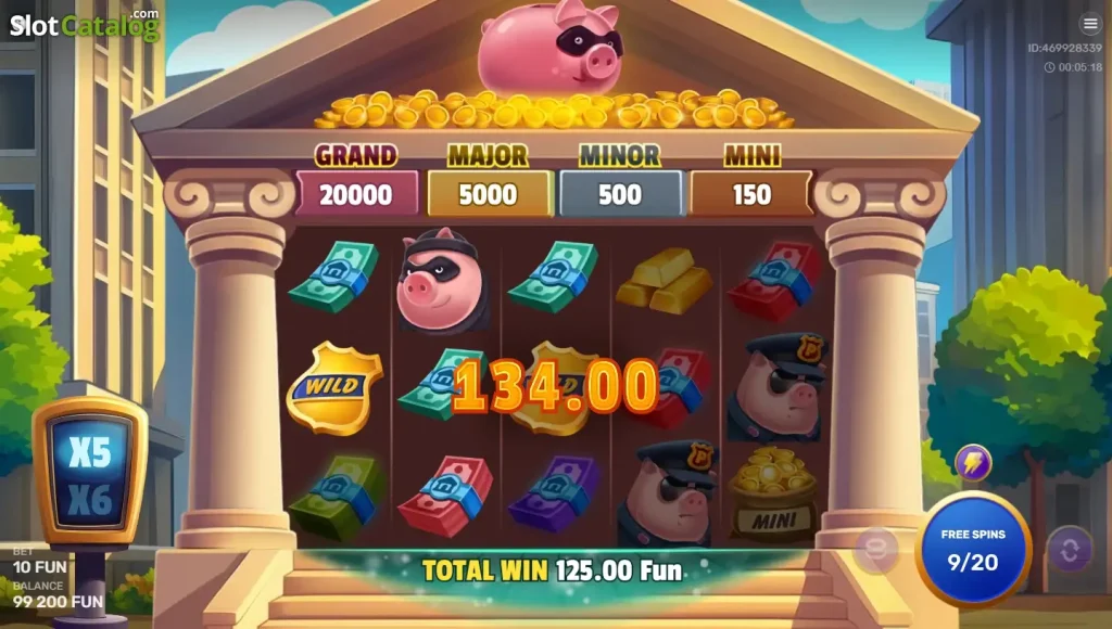 Gangsta Piggy jeu casino 