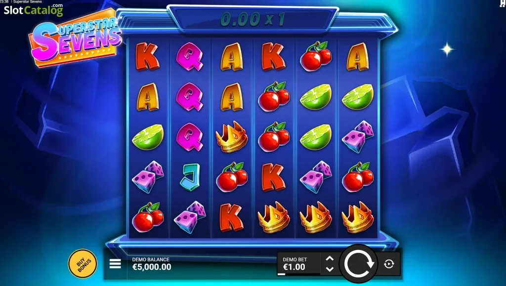 Superstar Sevens jeu casino